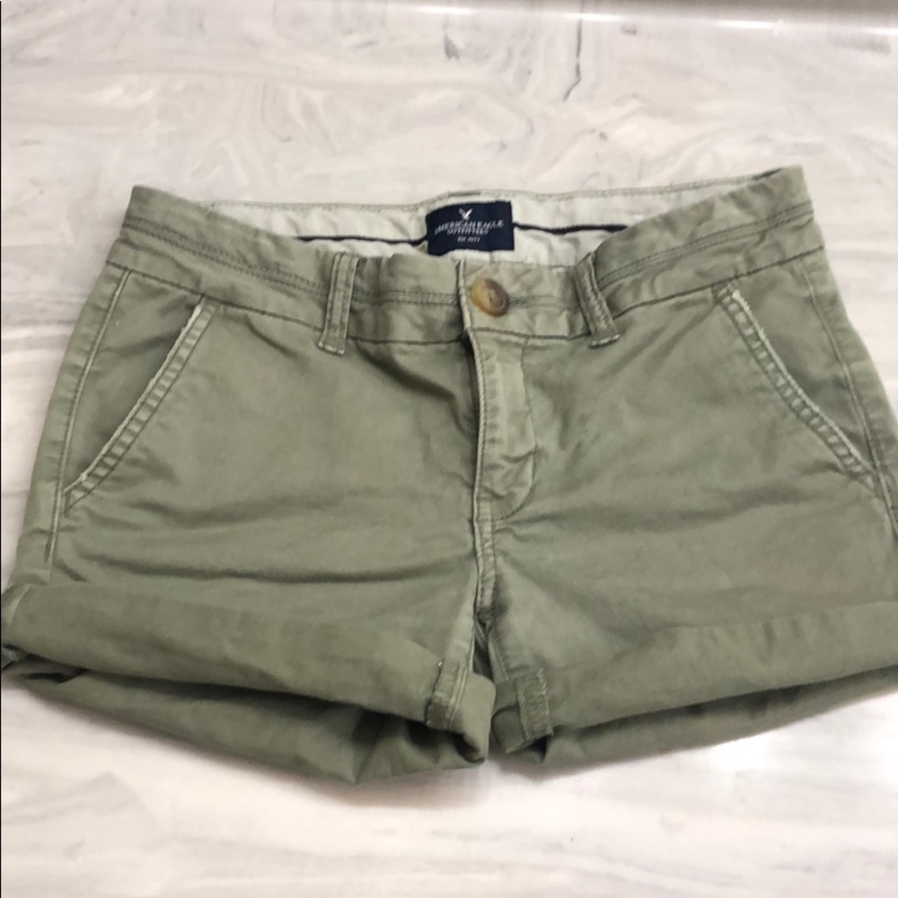 American eagle size 0 midi shorts